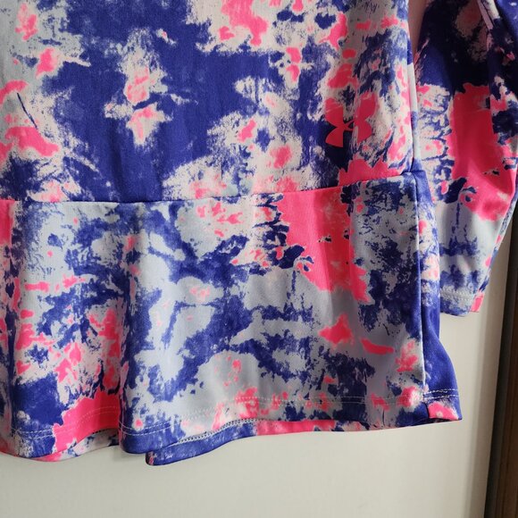 Under Armour Top Shirt Long Sleeve Tie Dye Girls 5 - Picture 3 of 5